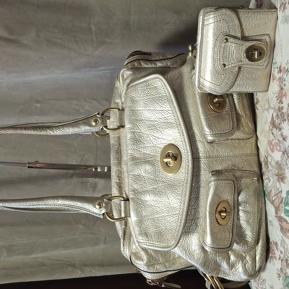 Coach Archive Legacy Peyton Leather Limited Edition Bag And Wallet.